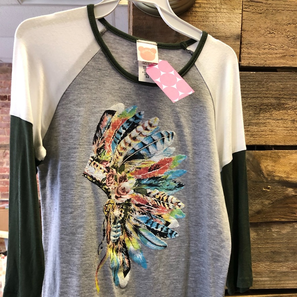 3/4 length shirt new